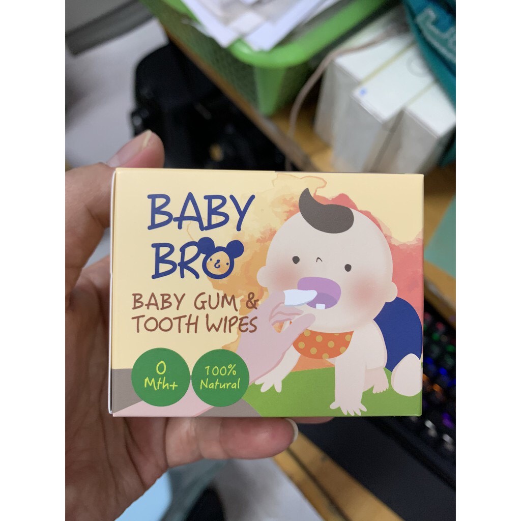 Gạc rơ lưỡi Baby Bro Hàn Quốc cho bé sơ sinh