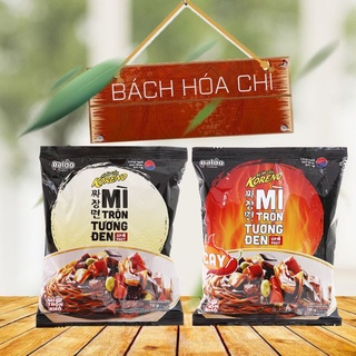 Thùng 20 gó mì trộn tương đen Cay Koreno gói 78g