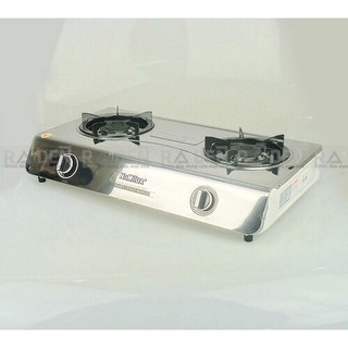 Bếp ga đôi Namilux DL2163APS chính hãng mặt bếp inox, mâm kiềng rời dễ dàng vệ sinh