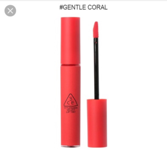 Son 3CE Gentle Coral Hồng Cam San Hô