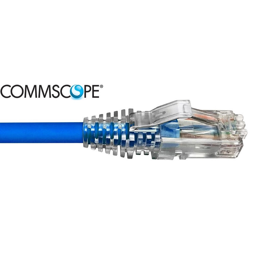 Dây nhẩy Cat6 Dài 1.5M AMP/COMMSCOPE,Dây mạng bấm sẵn 02 đầu cat6 dài 1.5m Chính hãng.