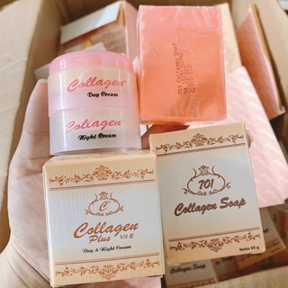 Bộ kem collagen plus vit e 701 chính hãng