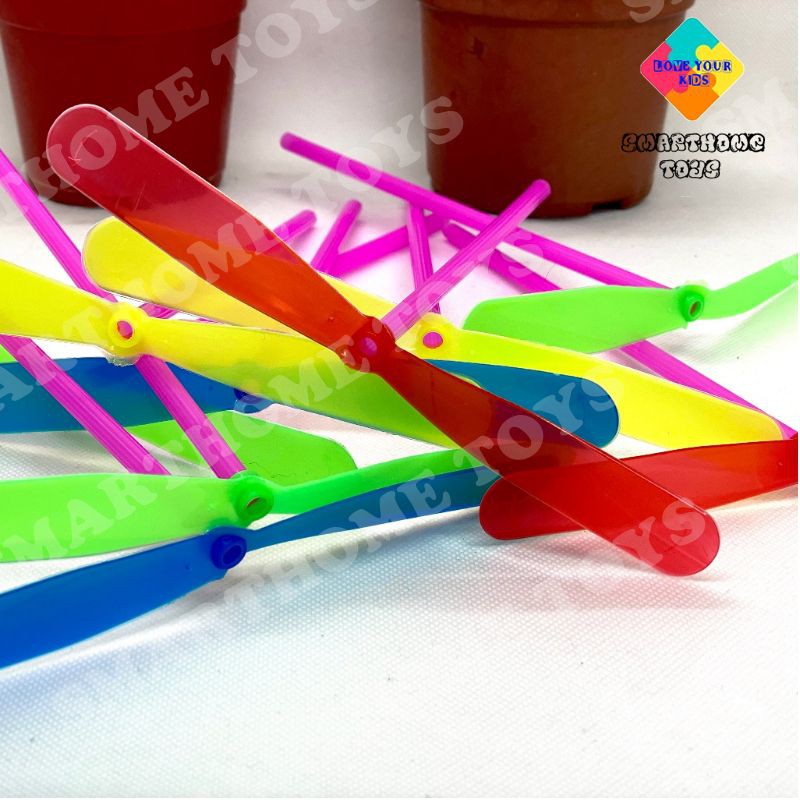 Đồ Chơi Vận Động – Chong Chóng Nhựa Xoay Tròn Nhiều Màu Sắc – SmartHome Toys