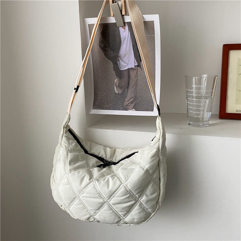 Túi Đeo Chéo Vai Bằng Nylon Sức Chứa Lớn Thời Trang Cho Nữ