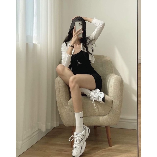 Sét váy người kèm áo khoác KA12