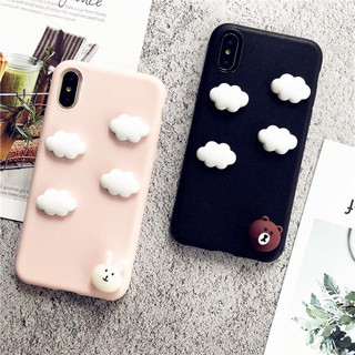 ỐP LƯNG GẤU BROWN THỎ CONY - MÂY NỔI