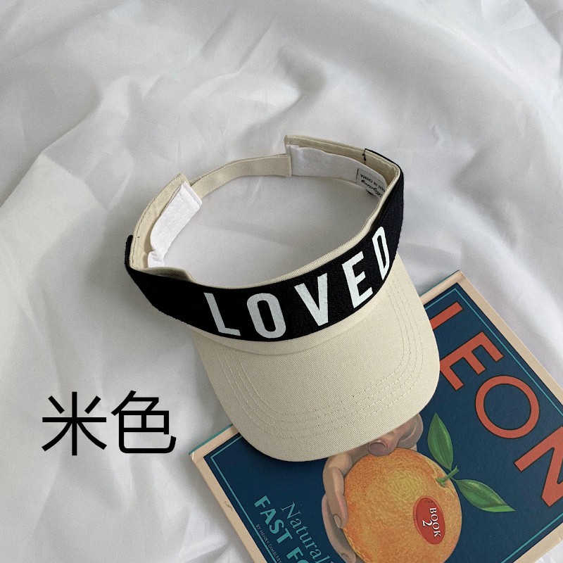 Mũ Lưỡi Trai Thể Thao Hở Chóp Che Nắng Phối Màu Tương Phản Kiểu Đường Phố Hàn Quốc Thời Trang Mùa Hè Cho Nữ
