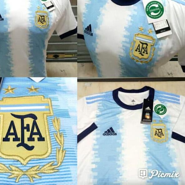 Áo Đồng Phục Đội Tuyển Argentina Home Copa Mỹ 2019 / 2020