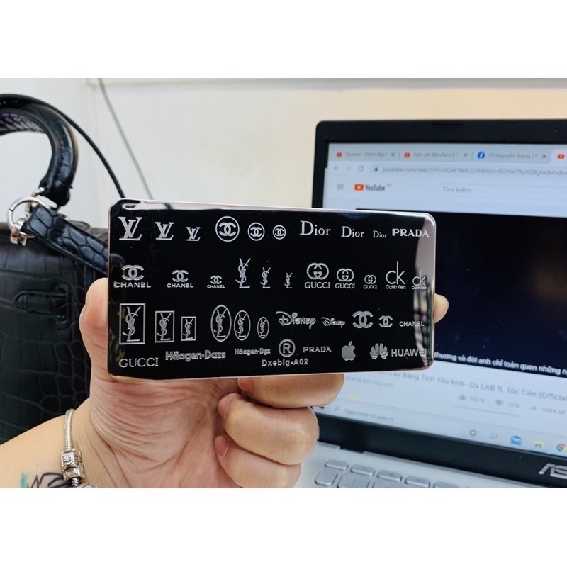 Bảng khuôn in thương hiệu cao cấp A02