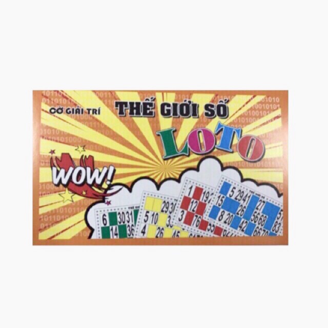 Cờ Lô Tô 90 Số Gỗ Cao Cấp Siêu Bền Đẹp - Lô Tô Số Gỗ Xịn Đẹp 90 Số