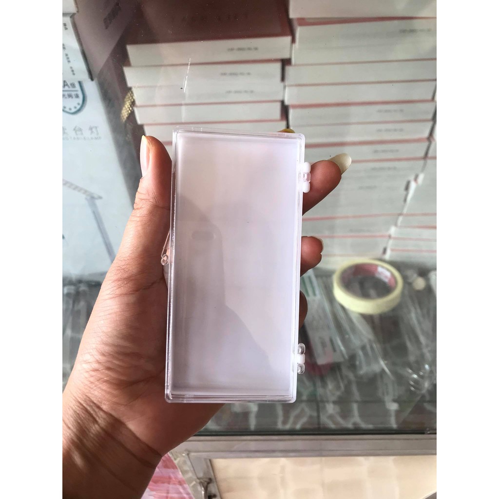 ( Bán Lỗ xin 5 Sao ) Hộp Đựng Mi Fan,Đựng Móng Giả, Đựng Đồ Trang Sức,Dụng Cụ Ngành Mi