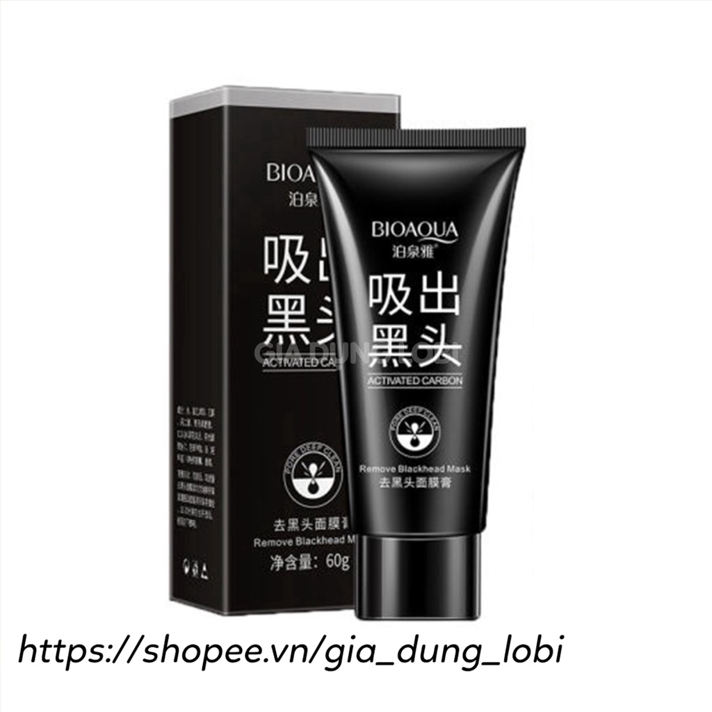 Mặt nạ gel lột mụn đầu đen BIOAQUA 60g mặt nạ lột mụn cám hiệu quả an toàn tại nhà