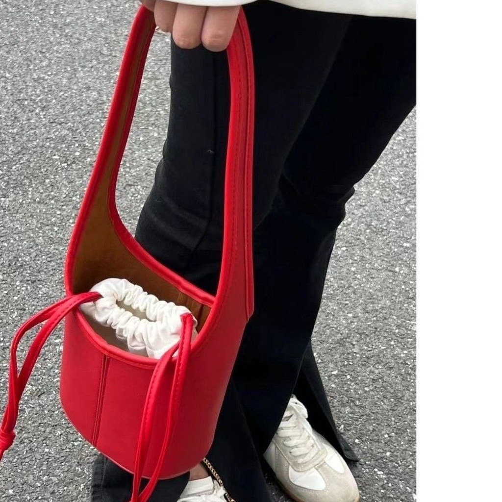 Túi Xách Dây Rút Thiết Kế Đơn Giản Phong Cách Hàn Quốc Cho Mẹ Bỉm Sữa