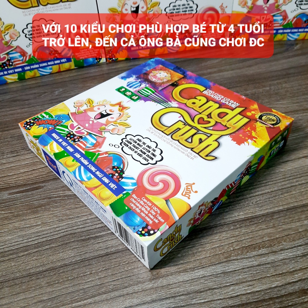 Board game-Candy Crush Foxi-đồ chơi phát triển tư duy-tăng trí nhớ-dễ chơi-vui nhộn-giá siêu rẻ