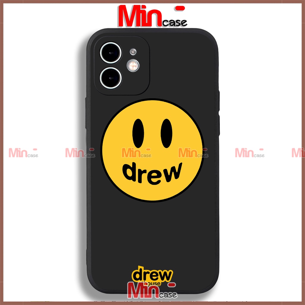 Ốp lưng iPhone Drew cạnh viền vuông silicon mềm dẻo bảo vệ camera cho iphone 6/6s/7/8/X/XS/XR/11/12/13 Pro Plus Max