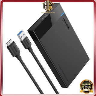 Ugreen 30848 - Hộp đựng ổ cứng 2.5 inch - HDD Box dây rời chuẩn USB 3.0 tốc độ cao