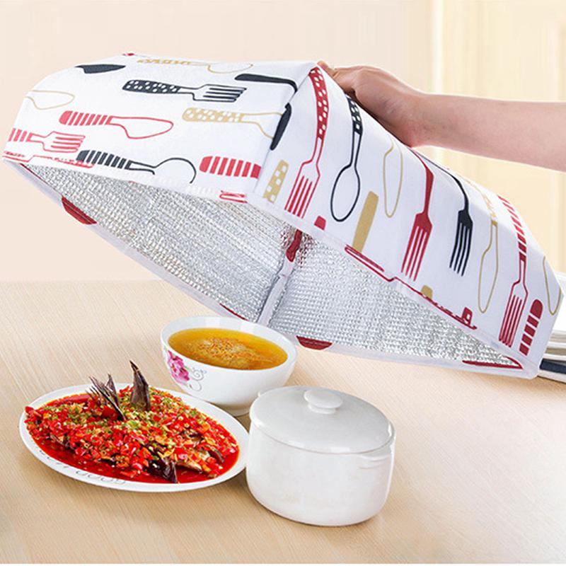 Lồng bàn giúp giữ nhiệt có thể gấp gọn