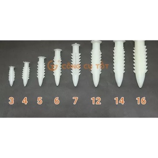 Nở nhựa các số túi 100c