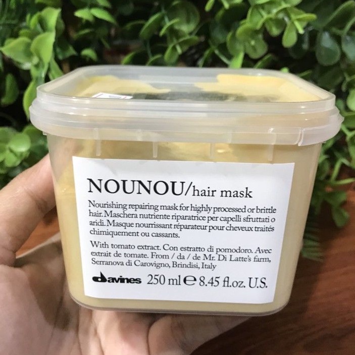 DẦU HẤP DAVINES NOUNOU MASK CHO TÓC UỐN NHUỘM BỊ HƯ TỔN  250ml