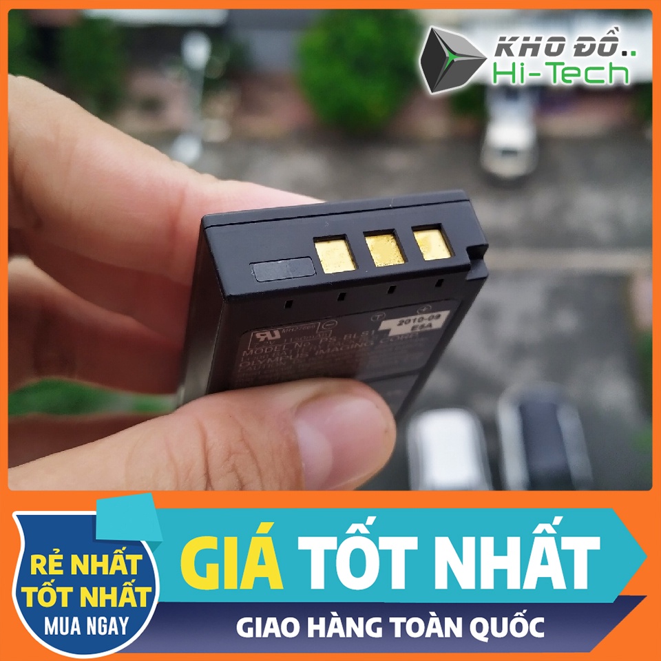 Pin máy ảnh Olympus BLS1 zin tương thích E-400, E-410, E-420, E-450, E-600, E-620, E-P1, E-P2, E-PL1, E-PM1, E-P3, E-PL3