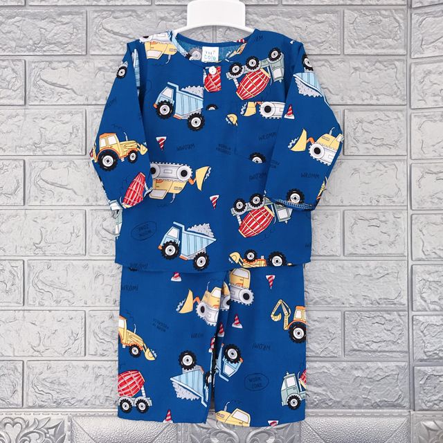 COMBO Bộ quần áo Tole lanh cho bé trai tay dài quần dài loại 1 mịn màng, thoáng mát, tặng kèm khẩu trang cho bé