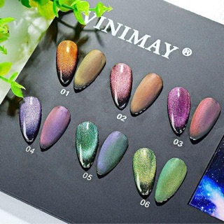 Hàng có sẵn- Set mắt mèo 9D hãng vinimay _Có bán lẻ chai