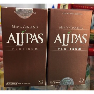 Sâm Alipas Platinum - Chai 30 viên