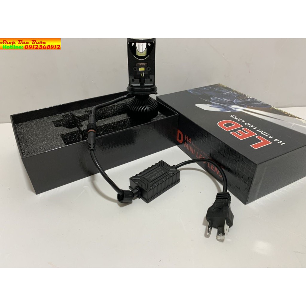 BI CẦU MINI T6 CHÂN H4-LOẠI 3 MÀU SÁNG, CÓ CHỤP CHỈNH PHA CAO THẤP-SIÊU SÁNG