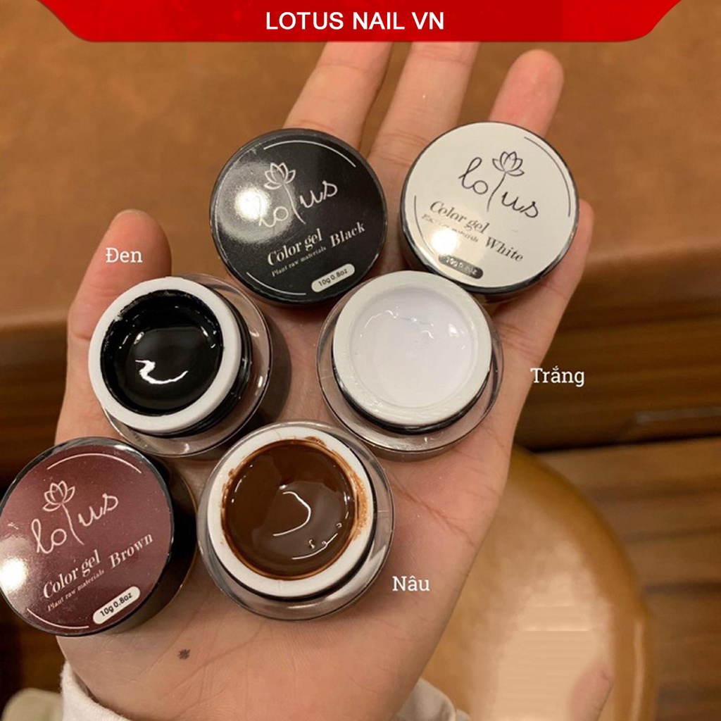 Gel vẽ nail Lotus siêu đặc hũ to 10g | BigBuy360 - bigbuy360.vn