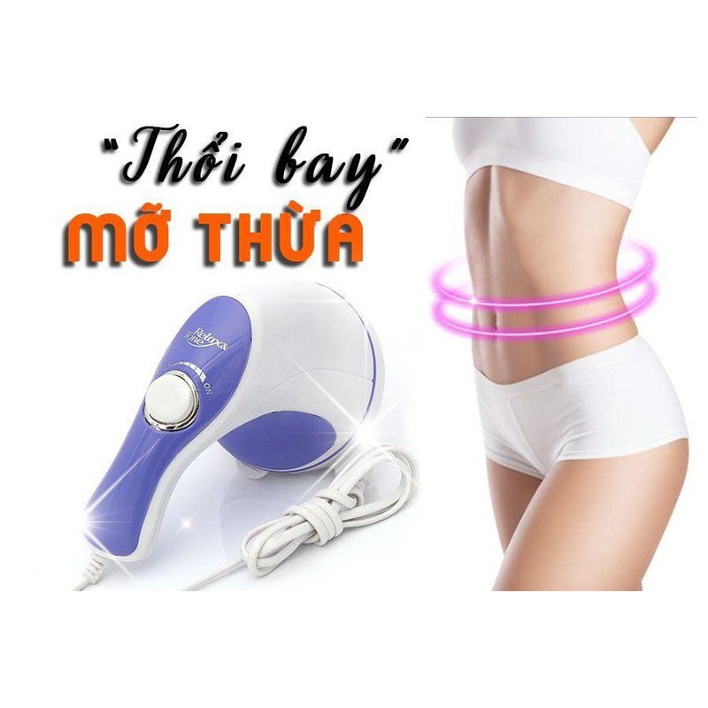 Máy masage toàn thân cầm tay ☑️FREESHIP☑️ máy massage cơ thể Relax & Tone 5 đầu, xoa bóp bấm huyệt