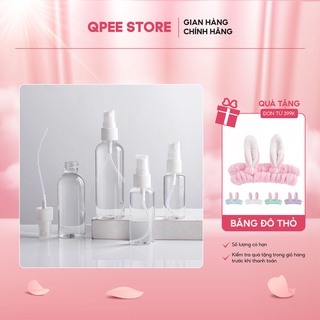 Chai chiết mỹ phẩm phun sương dạng xịt 30ml-50ml - QPEE STORE