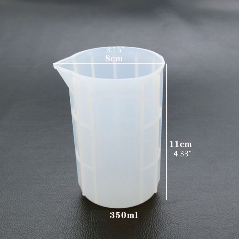 Cốc Đo Lường 350ml Bằng Silicone Linh Hoạt Tiện Dụng Cho Nhà Bếp
