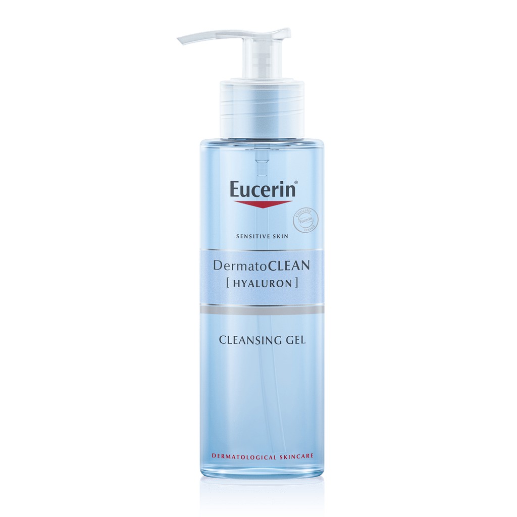 Eucerin Sữa Rửa Mặt Dạng Gel Dành Cho Da Nhạy Cảm Dermato Clean Gel 200ml