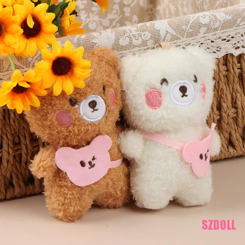 Móc Khóa Cặp Gấu Bông Mini 12CM Ts2Szdoll