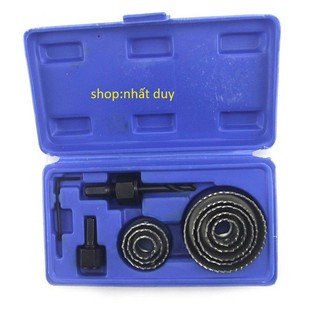 Mũi khoan khoét lỗ thạch cao ,gỗ...bộ 11 chi tiết,16 chi tiết