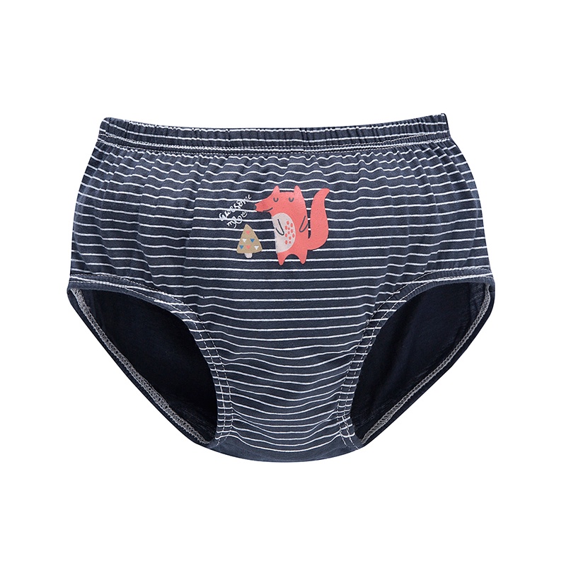Bộ 5 Quần Lót 100% Cotton In Họa Tiết Hoạt Hình Cho Bé Trai 3-12 Tuổi