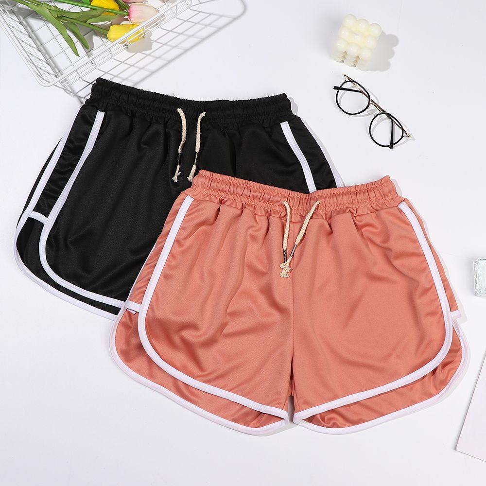 Quần Short Thể Thao Đi Biển / Tập Yoga Không Đường May Thời Trang Cho Nữ