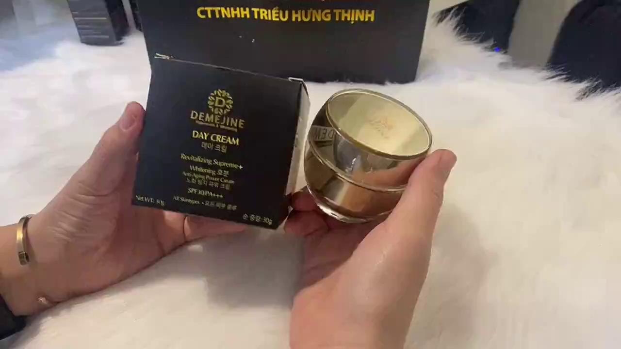 [Hàng chính hãng] Kem Dưỡng Ban Ngày Trắng Da và Ngăn Ngừa Lão Hóa  Demejine Day Cream 10g/30g | BigBuy360 - bigbuy360.vn