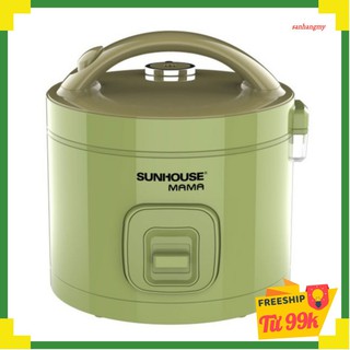 Nồi cơm điện nắp gài sunhouse mama shd8265g - hàng chính hãng