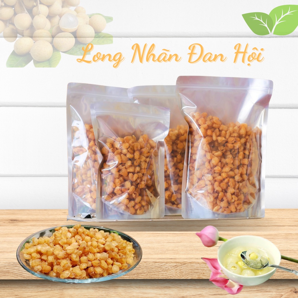 Long Nhãn Khô Sấy Lạnh Cao Cấp 500g - Đặc Sản Đan Hội Bắc Giang