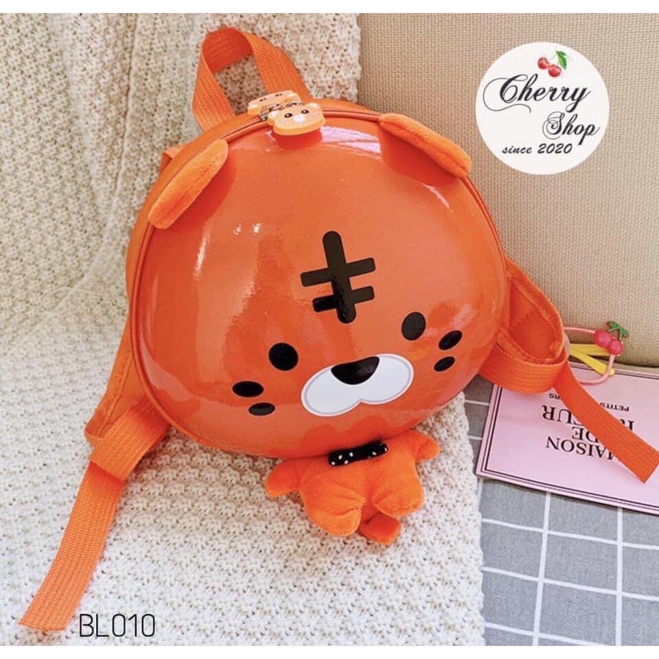 Nhiều mẫu] Balo hình thú chống nước chịu lực cho bé mầm non hình Gà, Gấu, Thỏ, Ếch, Hổ, Cáo, Heo, Mèo