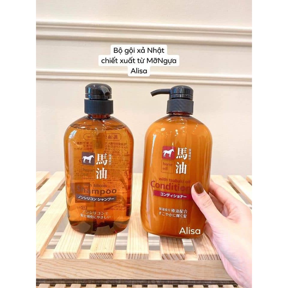 Set dầu gội, xả Mỡ ngựa Nhật Bản | BigBuy360 - bigbuy360.vn