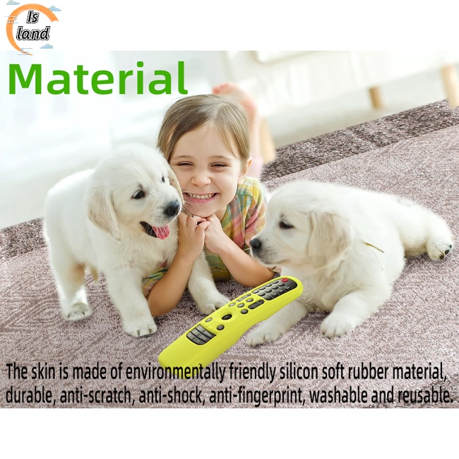 Vỏ Bảo Vệ Điều Khiển Từ Xa Bằng Silicon Chống Sốc Cho Tv Thông Minh 2021 Lg Mr21ga Lg Mr 21gc