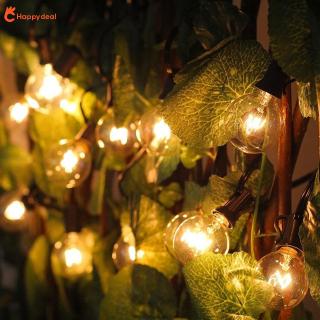 HAPPY 20LED White Light / Warm Light Bulb 6m String Lights Globe Bulbs Sturdy Waterproof Led Light String Outdoor