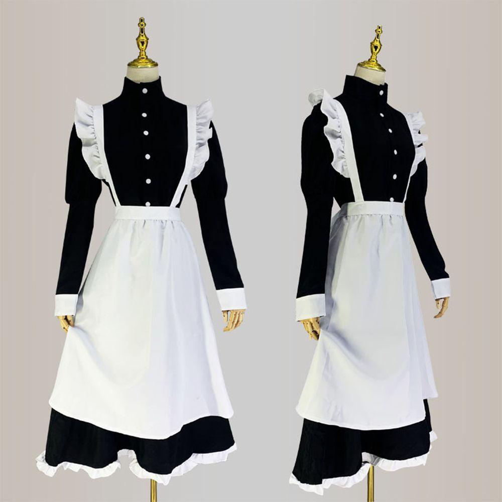 Bộ Đồ Hóa Trang Cô Hầu Gái Kiểu Lolita Nhật Bản Dễ Thương Cho Nữ