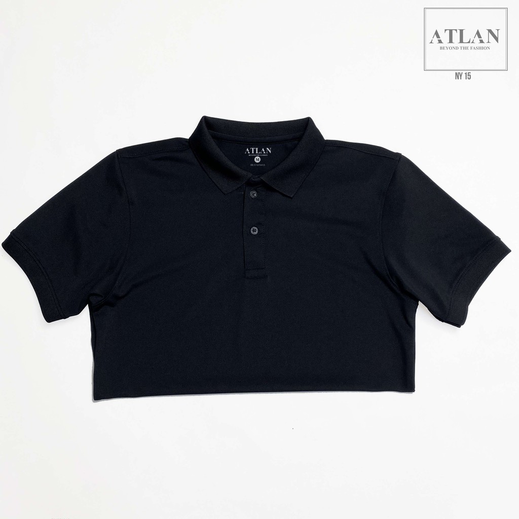 Áo Polo Đen 💖 𝘍𝘳𝘦𝘦𝘴𝘩𝘪𝘱 💖 Áo Thun Nam Có Chất Cổ Vải Cotton - NY15 | BigBuy360 - bigbuy360.vn