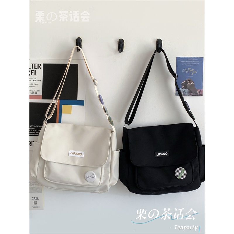 Túi Đeo Chéo Phong Cách Harajuku Nhật Bản Cho Nam Nữ