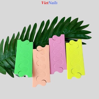 Kẹp tách ngón tay ngón chân dùng làm nail màu sắc ngẫu nhiên
