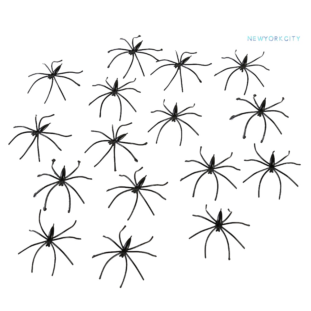 50 Con Nhện Giả Dùng Trang Trí Halloween