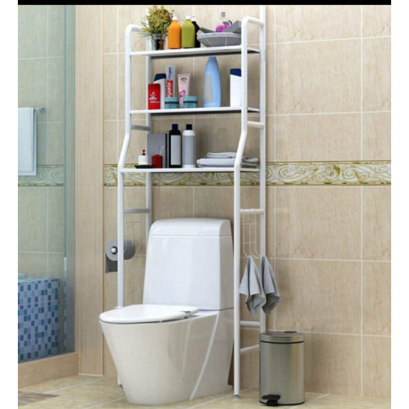 Kệ để sau toilet - bồn cầu 3 tầng, kệ máy giặt 2 tầng